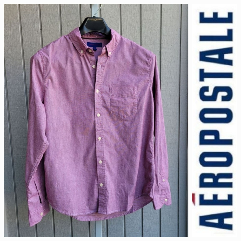 Aero | Men’s Medium Long Sleeve Button-Down Shirt like new